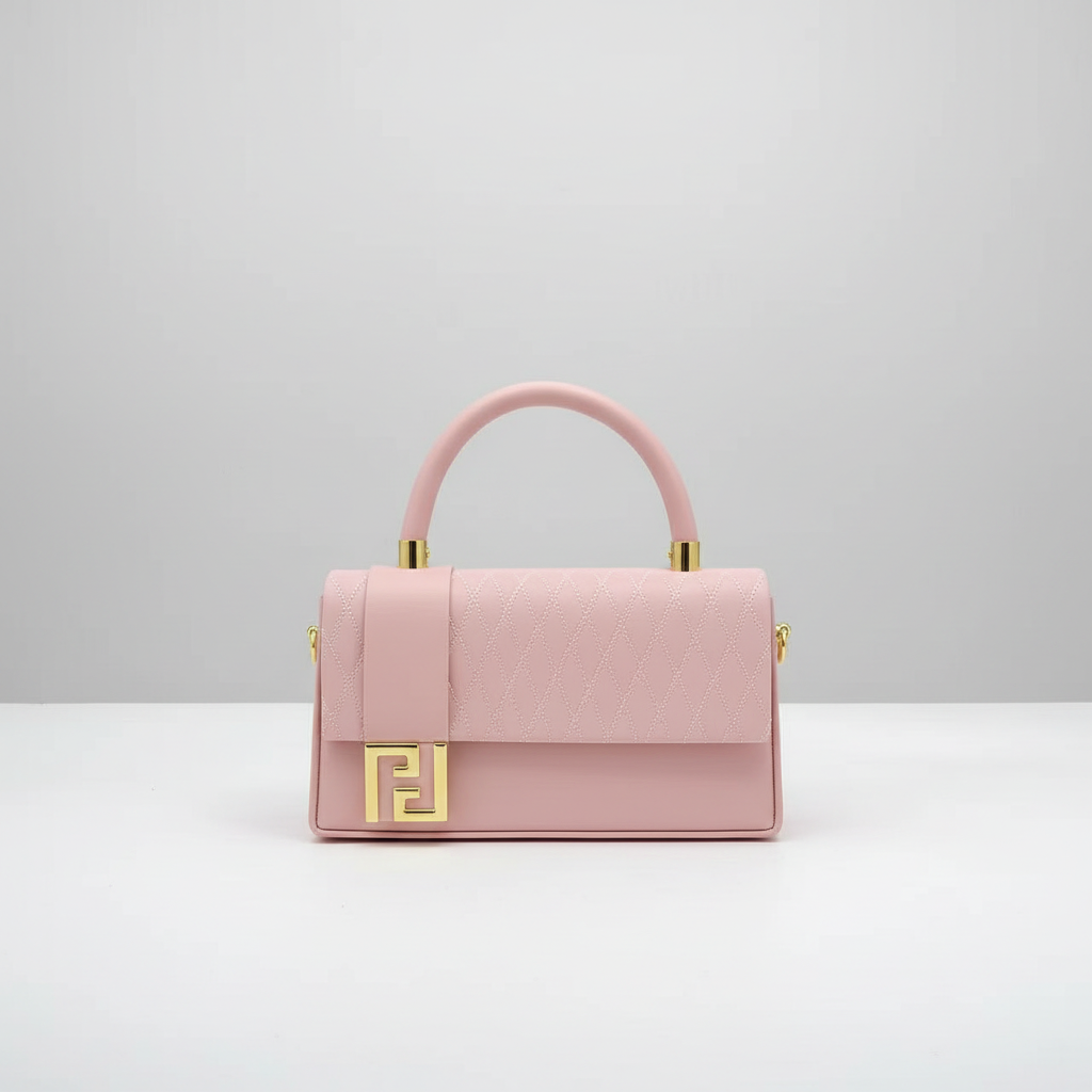V1403 flap bag in pink