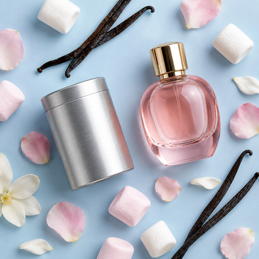 Kayali Marshmallow Inspired Perfume Oil 500ml - flat lay
