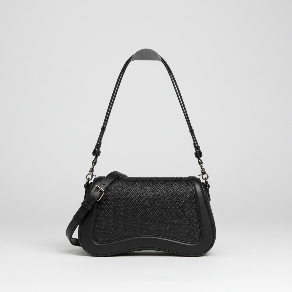 Chris Kalla D3115 shoulder bag in black