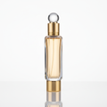 Luxury perfume bottle on white background